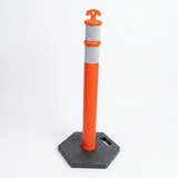 Base Guard Traffic Delineator Post with Weighted Base