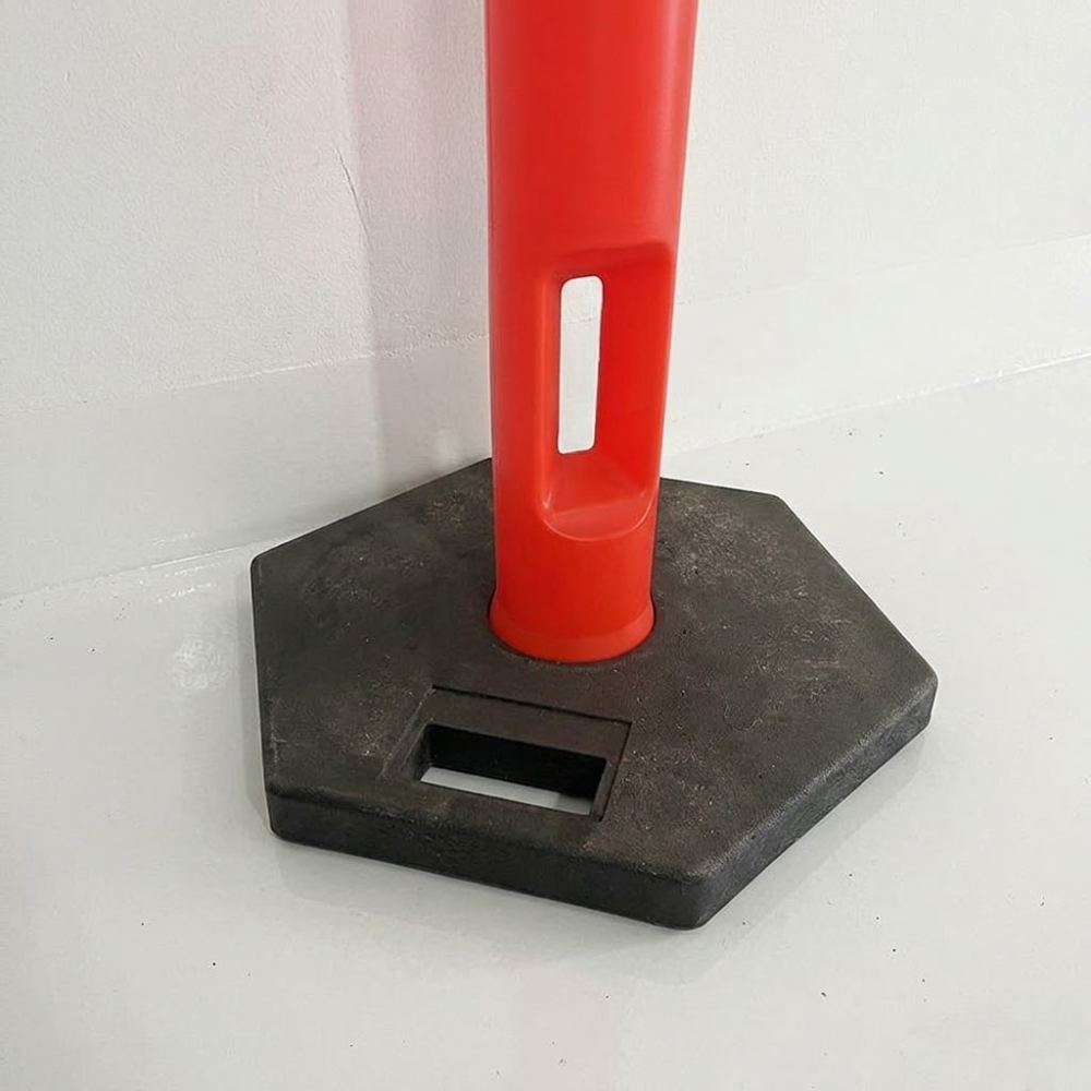 Base Guard Traffic Delineator Post with Weighted Base