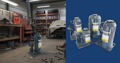 Borum Industrial Hydraulic Bottle Jack - 20 Tonne Capacity