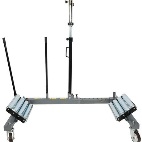 Borum Industrial Hydraulic Steel Wheel Dolly - 1200kg Capacity