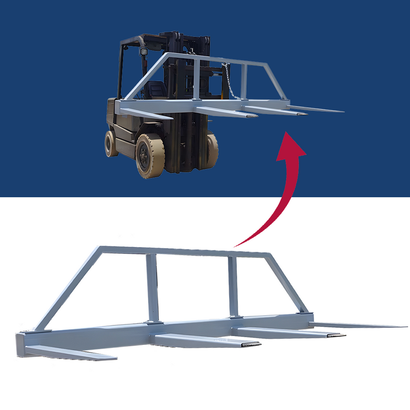 DHE Heavy-Duty Forklift Fork Spreader – Ramp Champ