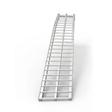 Heeve® 250kg 2.23m x 300mm Curved Non-Folding Aluminium Loading Ramp on white background