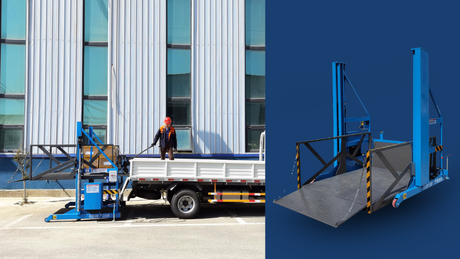 Heeve 2T Hydraulic Mobile Loading Dock Lifting Platform