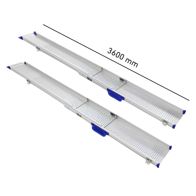 Heeve 3-Piece Telescopic Aluminium Wheelchair Ramps – Ramp Champ