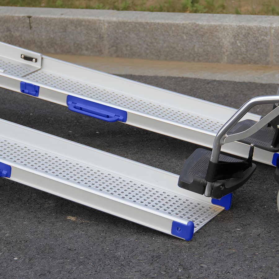 Heeve 3-Piece Telescopic Aluminium Wheelchair Ramps – Ramp Champ