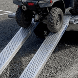 Heeve 400kg Straight Non-Folding Aluminium Loading Ramp - Pair