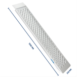Heeve® 400kg Straight Non-Folding Aluminum Loading Ramp with dimensions