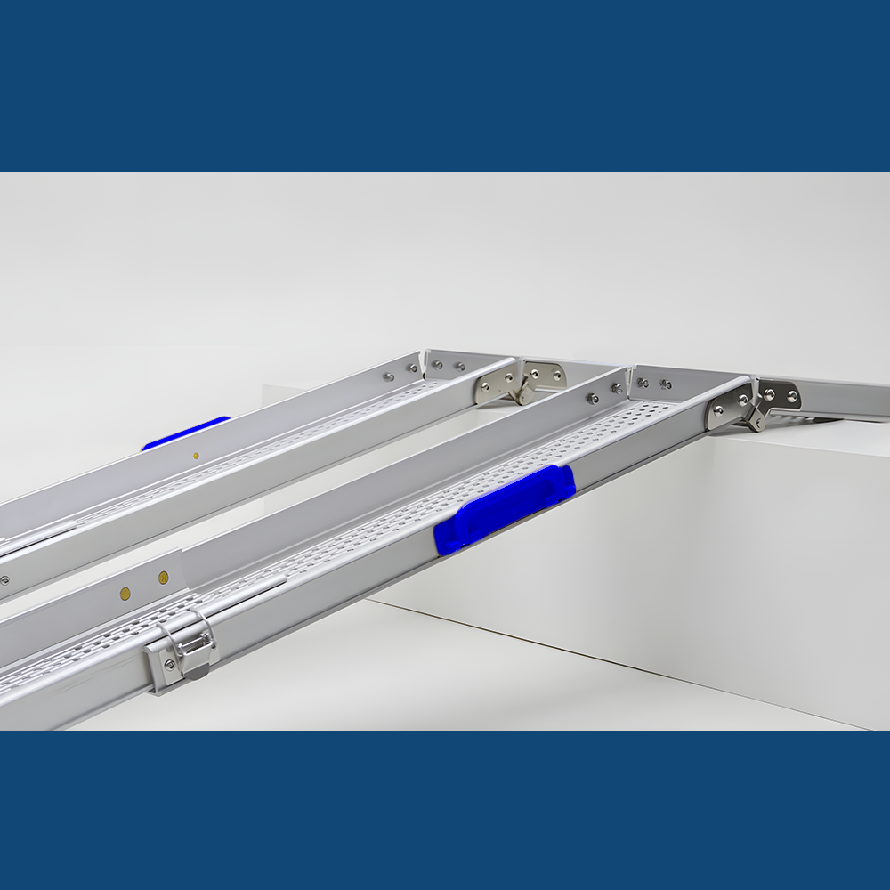 Telesopic Ramp Heeve Folding Telescopic Aluminium Wheelchair Ramps – Ramp Champ