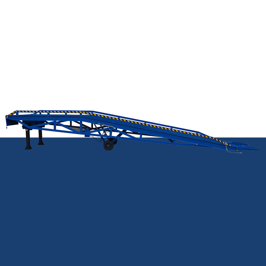 Heeve Forklift Dock Ramp/Yard Ramp with Grated Surface - Hydraulic ...