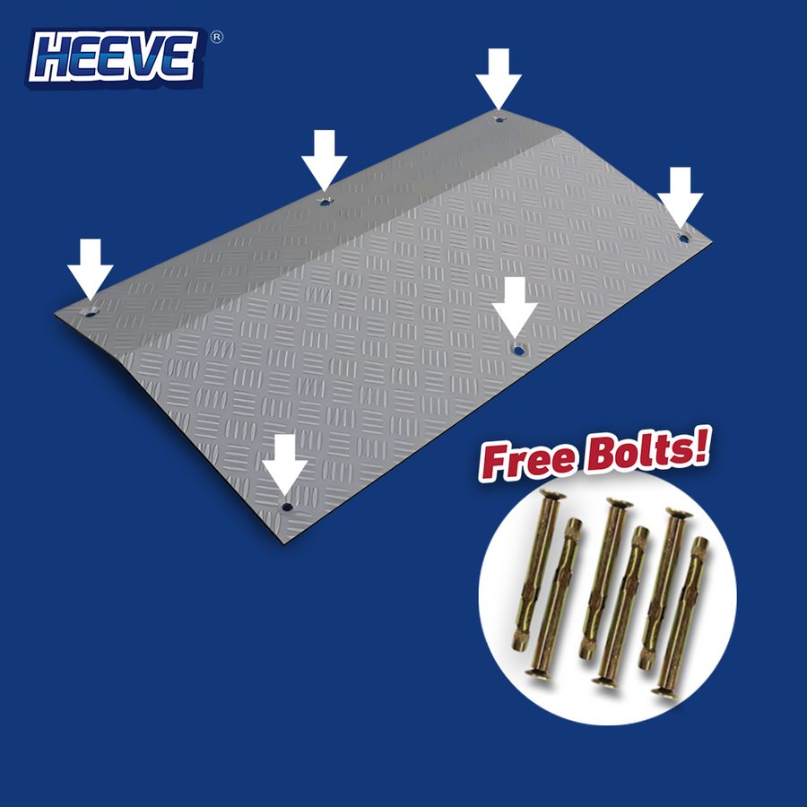 Heeve Galvanised Steel Driveway Kerb Plate - 415mm x 800mm – Ramp Champ