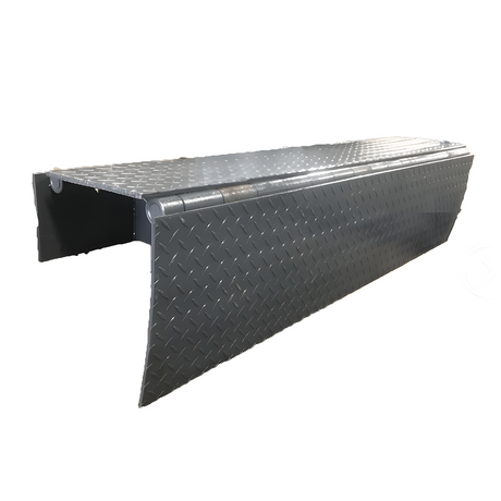 corner view of Heeve Manual Adjustable Steel Loading Dock Edge Leveller