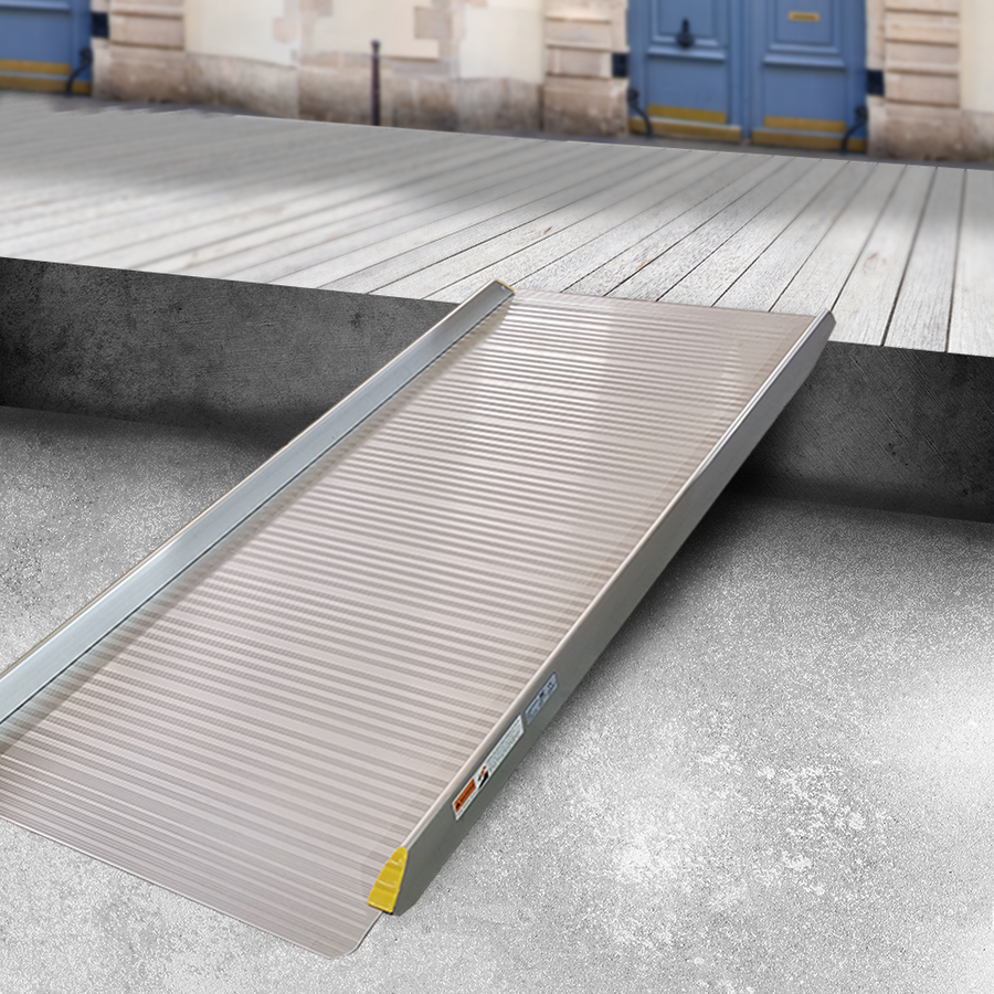 Heeve Solid Non-Folding Aluminium Wheelchair Ramp – Ramp Champ