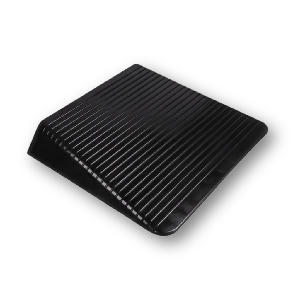 Heeve Rubber Wheelchair Threshold Ramp With Winged Edges