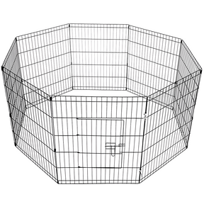 i.Pet 36inch Pet Play Pen - Black