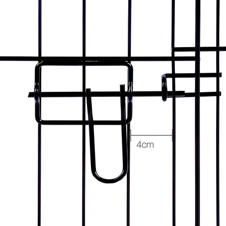 door lock of i.Pet 8-Panel Dog Playpen - 2 x 30"