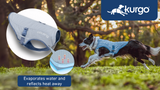 Kurgo Core Cooling Dog Vest - Icy Blue/Storm Blue