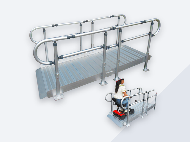 Wheelchair Ramps: Threshold, portable & modular