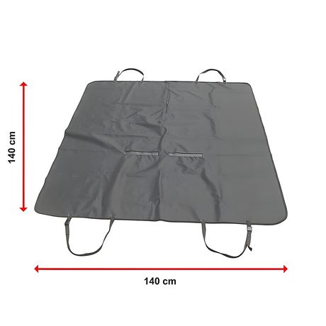 dimensions of New Aim Dog Car Back Seat Cover Hammock Waterproof