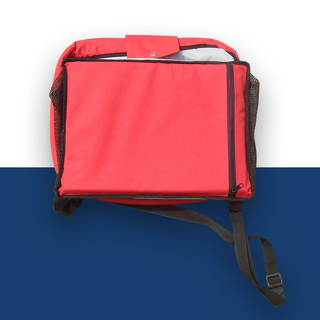rear view of New Aim Pet-Safe Car Booster