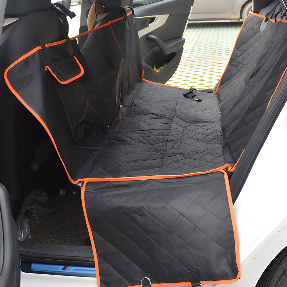 mat installed inside a vehicle
