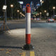 Base Guard PE Traffic Delineator Post with Rubber Base - video