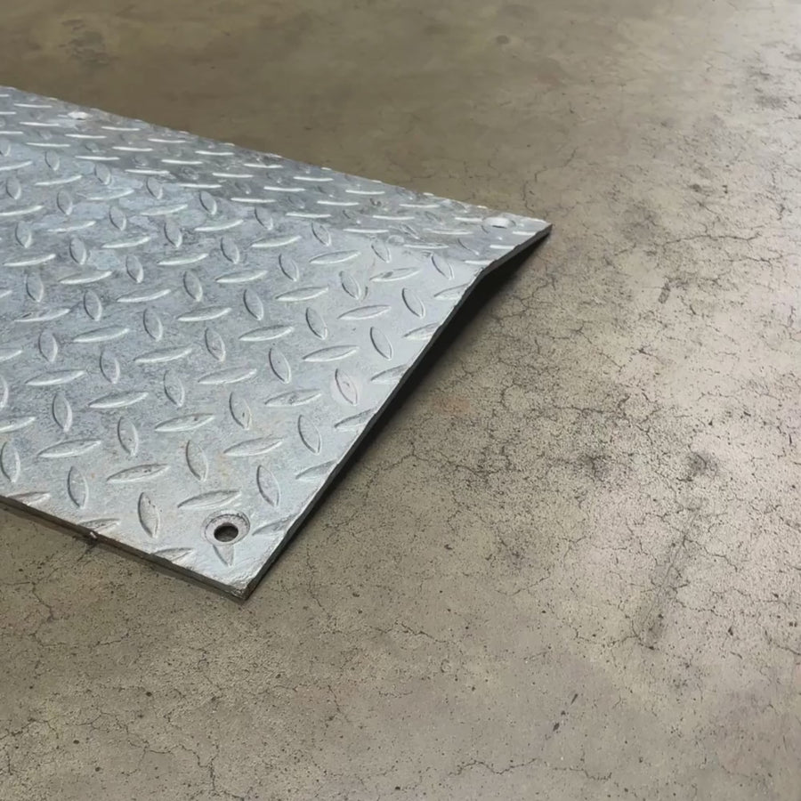 Heeve Galvanised Steel Driveway Kerb Plate - 415mm x 800mm – Ramp Champ