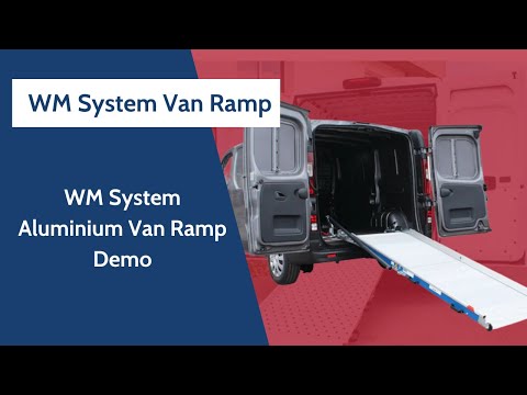 WM System Aluminium Mobile Van Ramp, 300kg Capacity - video