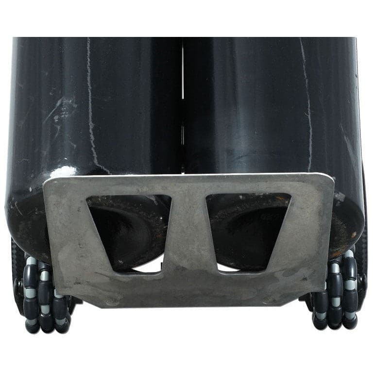 Rotacaster Workshop Equipment Rotatruck Dual Gas Cylinder V-Loop Handle Hand Trolley, 230kg Capacity