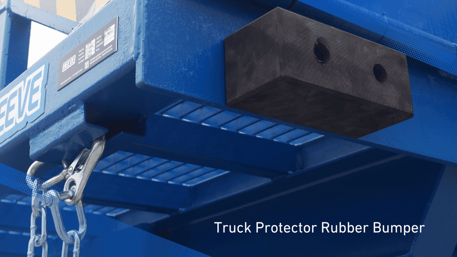 Truck protector rubber bumpers