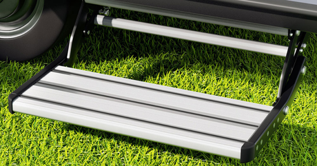 Weisshorn 200kg Single Pull Out Aluminium Folding Caravan Step
