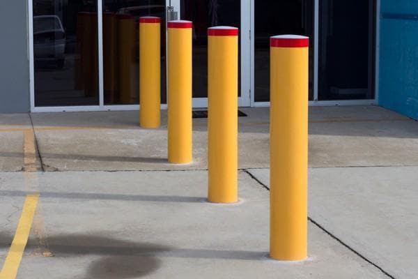 Barrier Group Heavy Duty Steel Round Bollard - Barrier Group - Ramp Champ