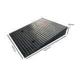 Heeve Car & Truck 120mm Heeve 600mm Heavy-Duty Solid Vehicle Rubber Ramps - Pair