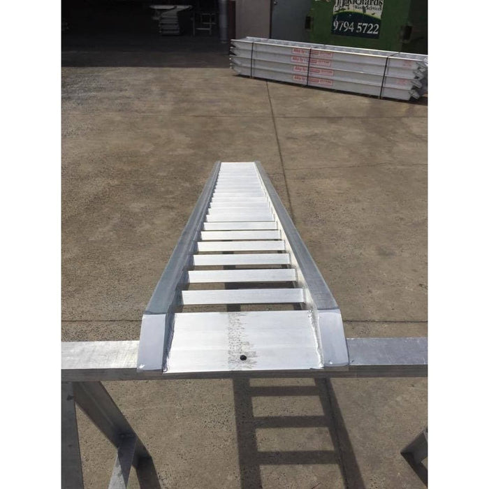 AusRamp Construction Loading Ramps 3 Tonne 3.5m x 425mm Aluminium ...