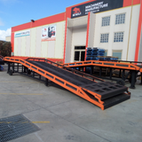 Niuli Loading Dock & Warehouse Niuli 10-Tonne Full-Size Steel Forklift Dock Ramp / Yard Ramp