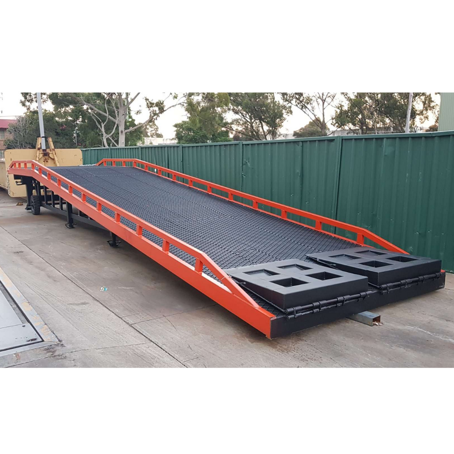 Niuli 16-Tonne Full-Size Steel Forklift Dock Ramp / Yard Ramp – Ramp Champ