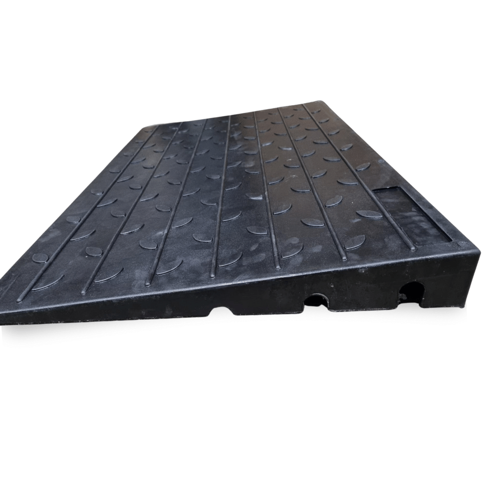 Barrier Group Mobility Ramps Barrier Group Black Rubber Threshold Pedestrian Ramp