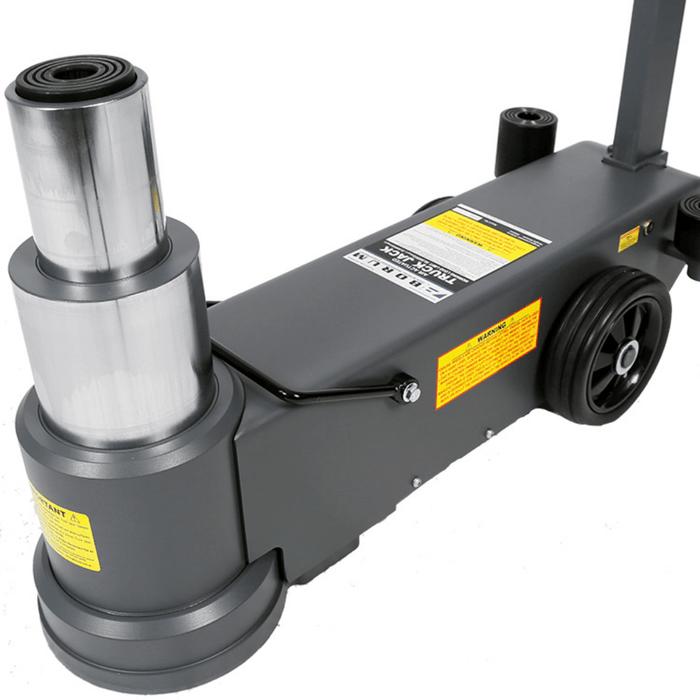Borum Air Actuated 2-Stage Truck Jack, 50-Tonne Capacity — Ramp Champ
