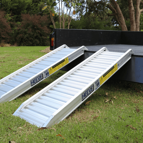 Heeve Trailer & Caravan Heeve 4-Tonne 1.6m x 380mm Aluminium Loading Ramps