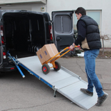 WM System Van & Vehicle Ramps WM System Aluminium 3-Piece AL-Light Van Ramp with Swivel, 400kg Capacity