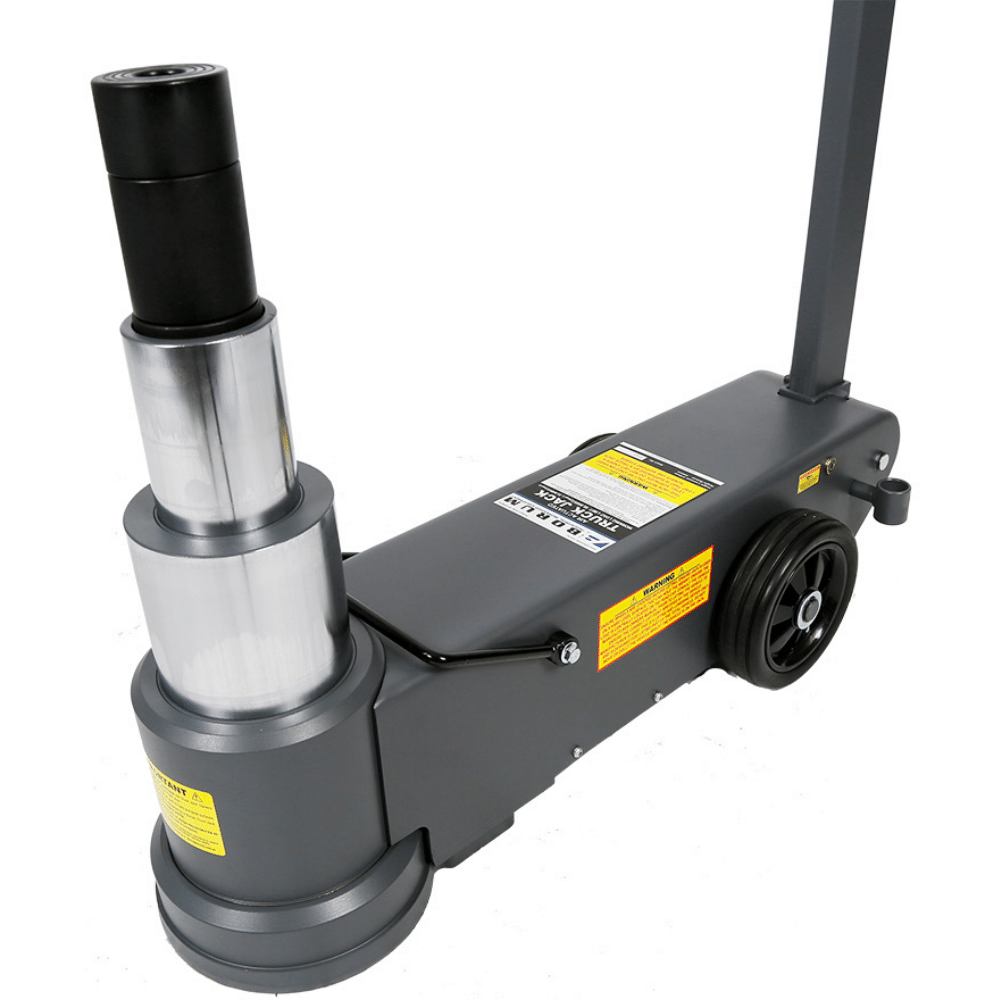 Borum Workshop Equipment Borum Air Actuated 2-Stage Truck Jack, 50-Tonne Capacity