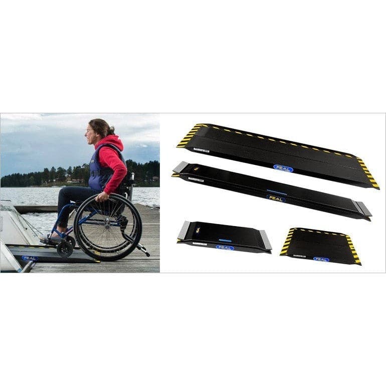 FEAL iRamp Carbon Fibre 1.2m Lightweight Folding Wheelchair Ramp - Feal - Ramp Champ