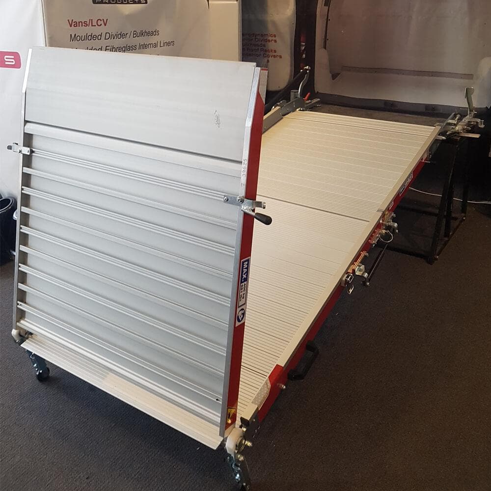 WM System Aluminium AL-Van Ramp with Swivel, 400kg capacity 3rd-Pc Ext - WM System - Ramp Champ