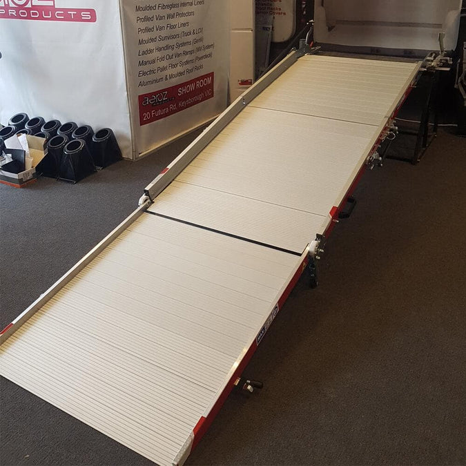 WM System Aluminium AL-Van Ramp with Swivel, 400kg capacity 3rd-Pc Ext ...