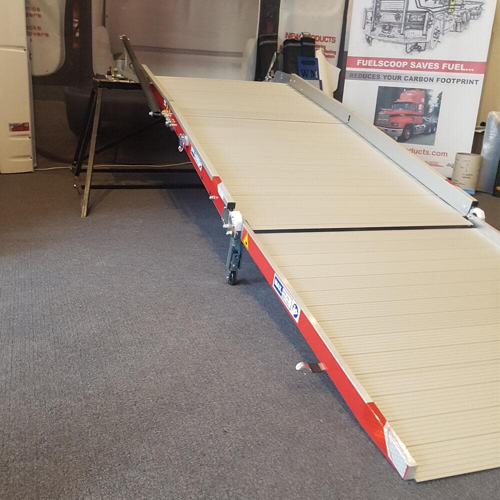 WM System Aluminium AL-Van Ramp with Swivel, 400kg capacity 3rd-Pc Ext - WM System - Ramp Champ