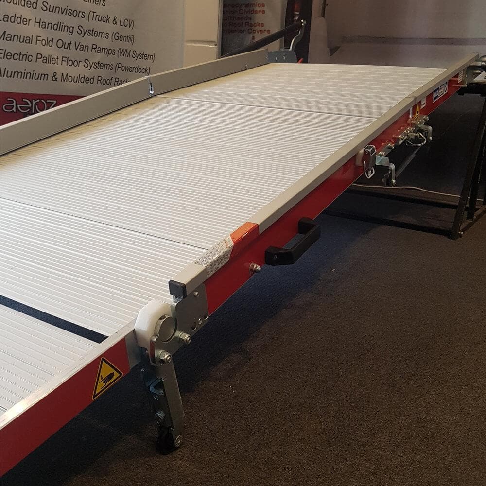 WM System Aluminium AL-Van Ramp with Swivel, 400kg capacity 3rd-Pc Ext - WM System - Ramp Champ