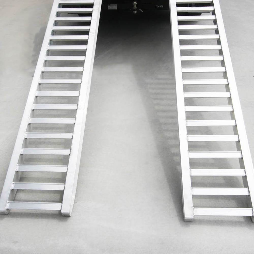 AllTrades Trailers Construction Machinery Loading Ramps All-Load 2 Tonne 2.9m x 390mm All Types Aluminium Loading Ramps