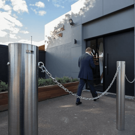 Chain Ring Kit for Architectural Designer Bollard - Stainless Steel - Barrier Group - Ramp Champ