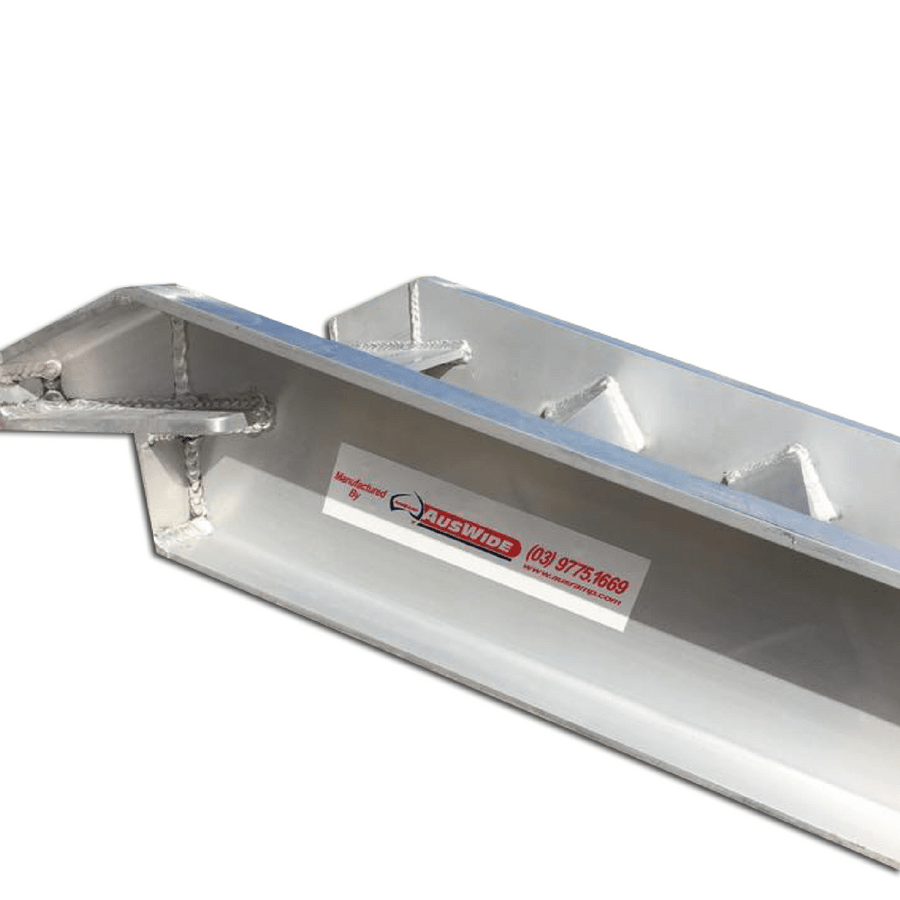 AusRamp Construction Loading Ramps 5 Tonne 3.5m x 550mm Aluminium ...