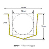 Barrier Group Bull Dog Downpipe Protector - Barrier Group - Ramp Champ