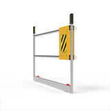 Barrier Group Car & Truck Barrier Group Ball Fence Roller Gate Opening - Safety Yellow